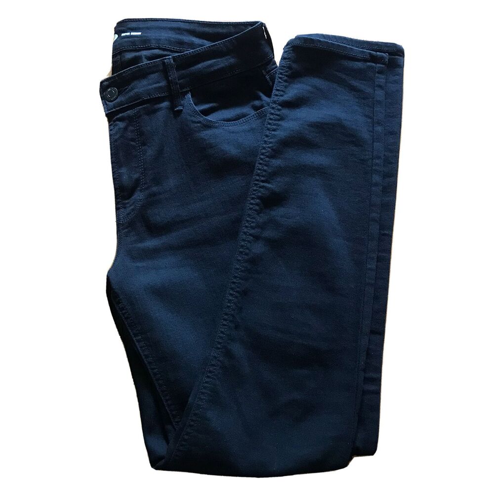 Old Navy Super Skinny Womens Jeans Size 8 Black Inseam 28